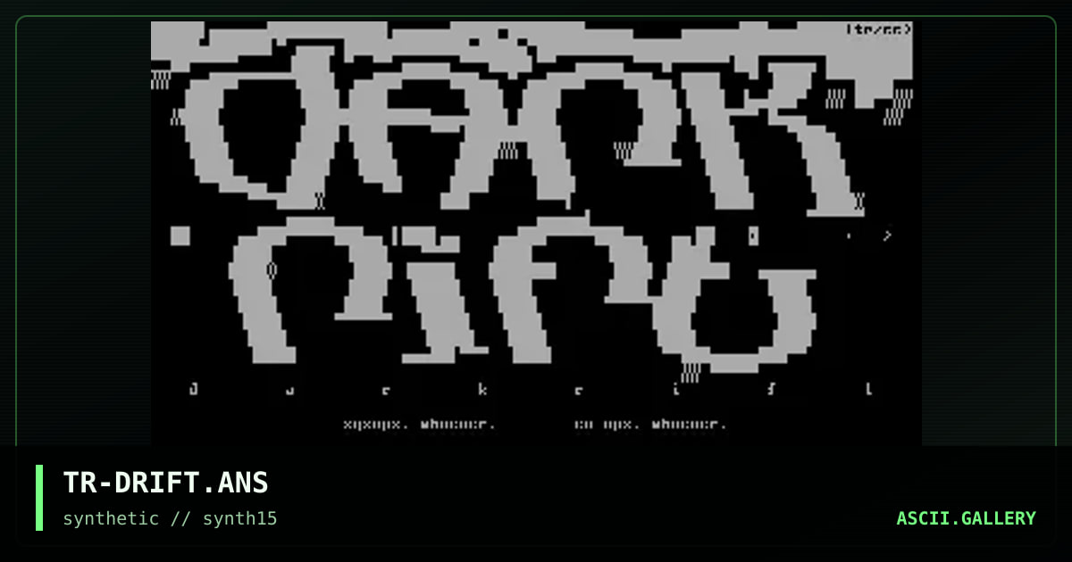 Dark Rift, by trippah, 1997
