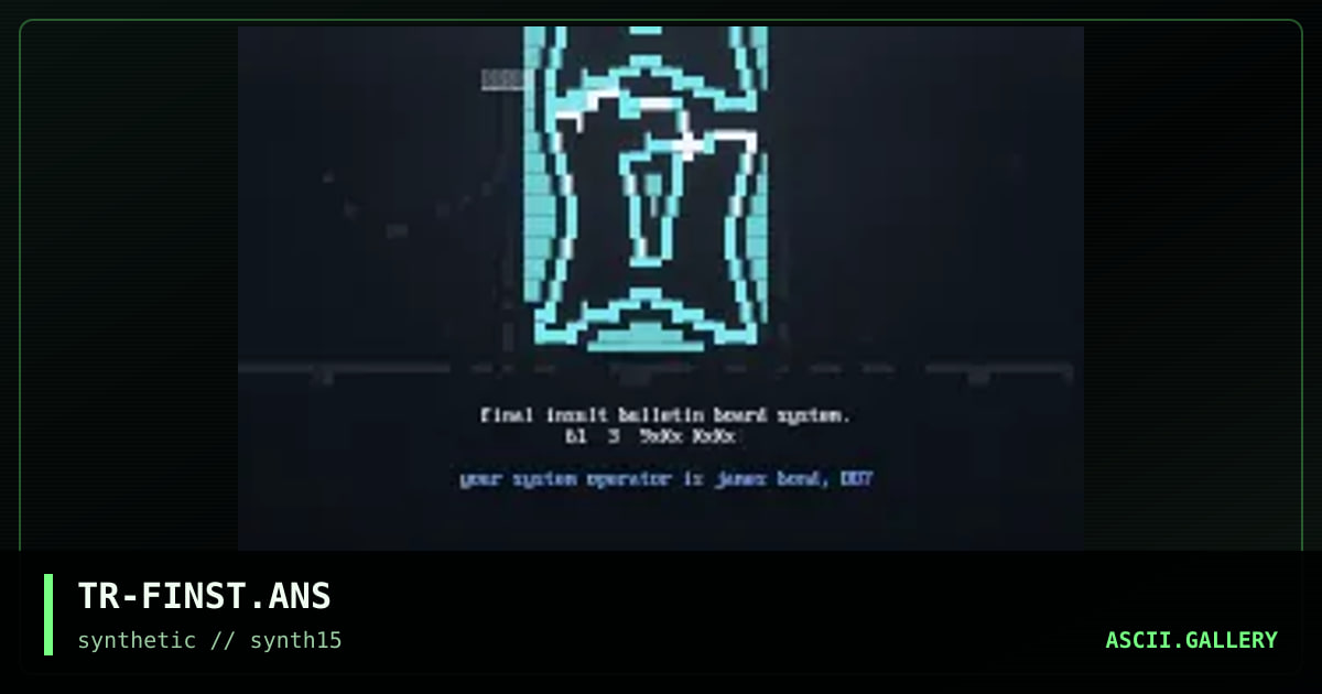 Final Insult, by trippah, 1997