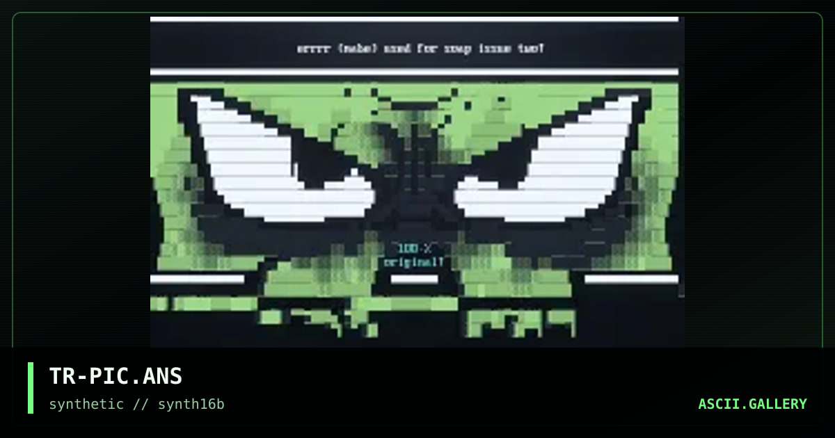 Soap Issue Two Ansi?!?, by trippah, 1997