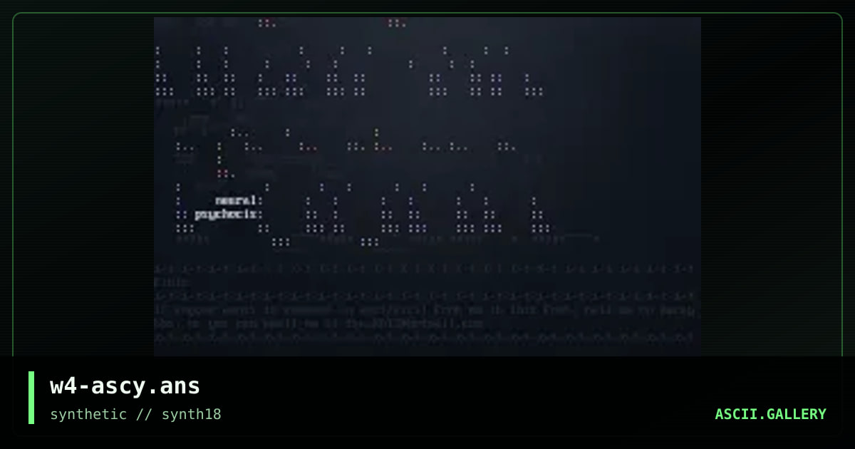 Wastes Ascii Colly, by waste, 1998