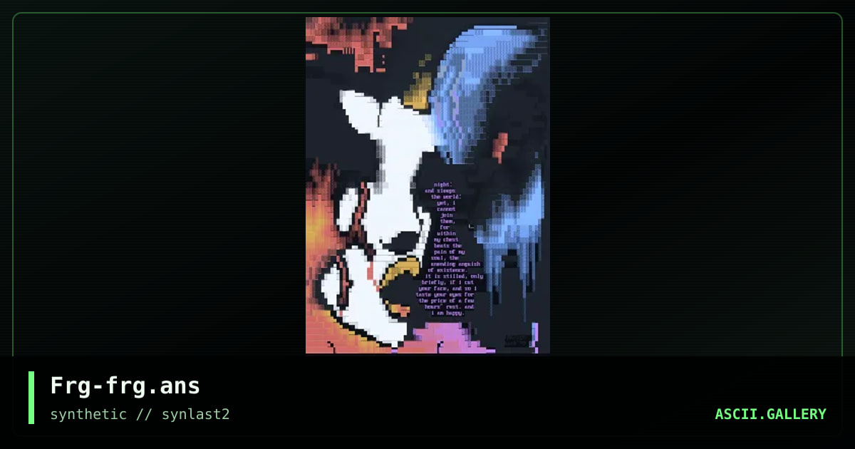 frg, by frg, 1999