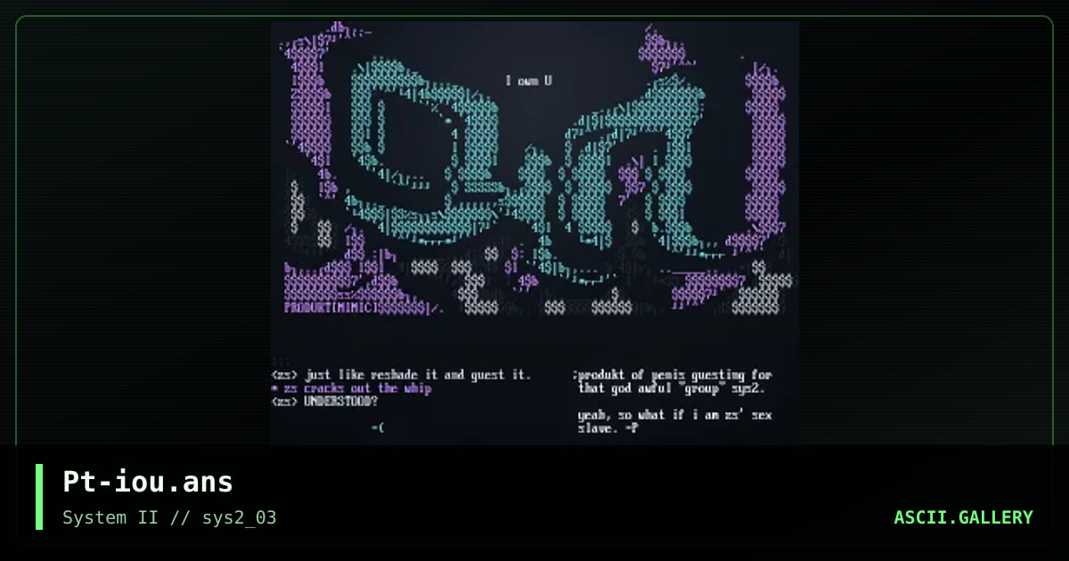Pt-iou.ans, by produkt, 2000