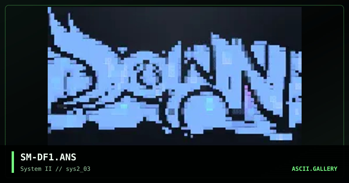 SM-DF1.ANS, by smoke, 2000