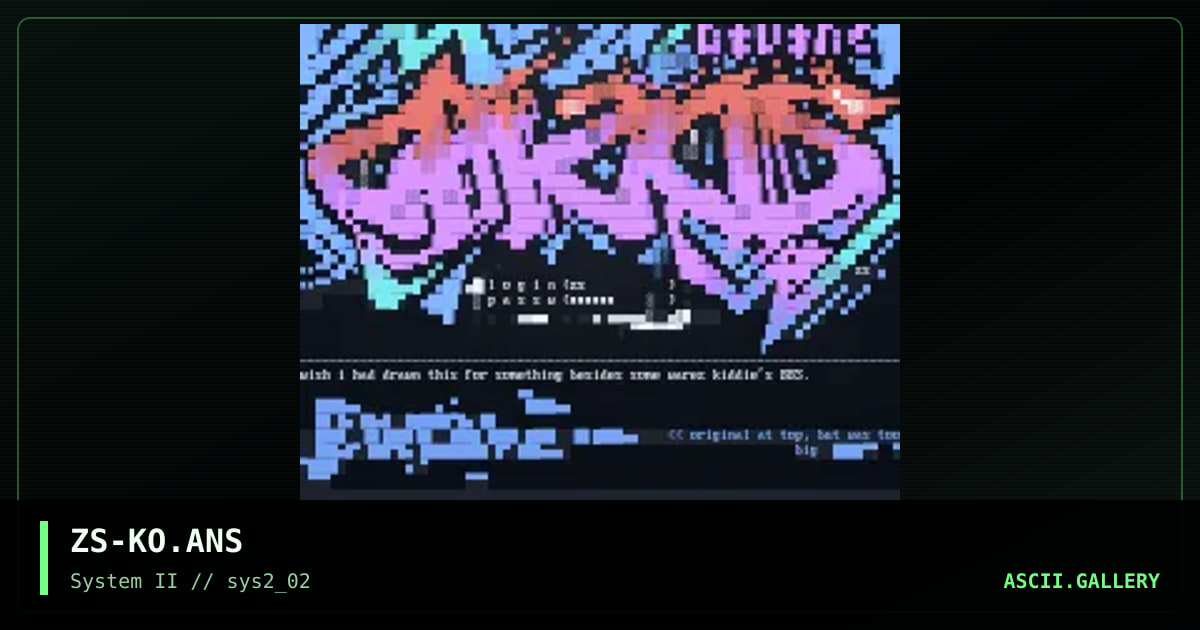 ZS-KO.ANS, by zerostar, 2000