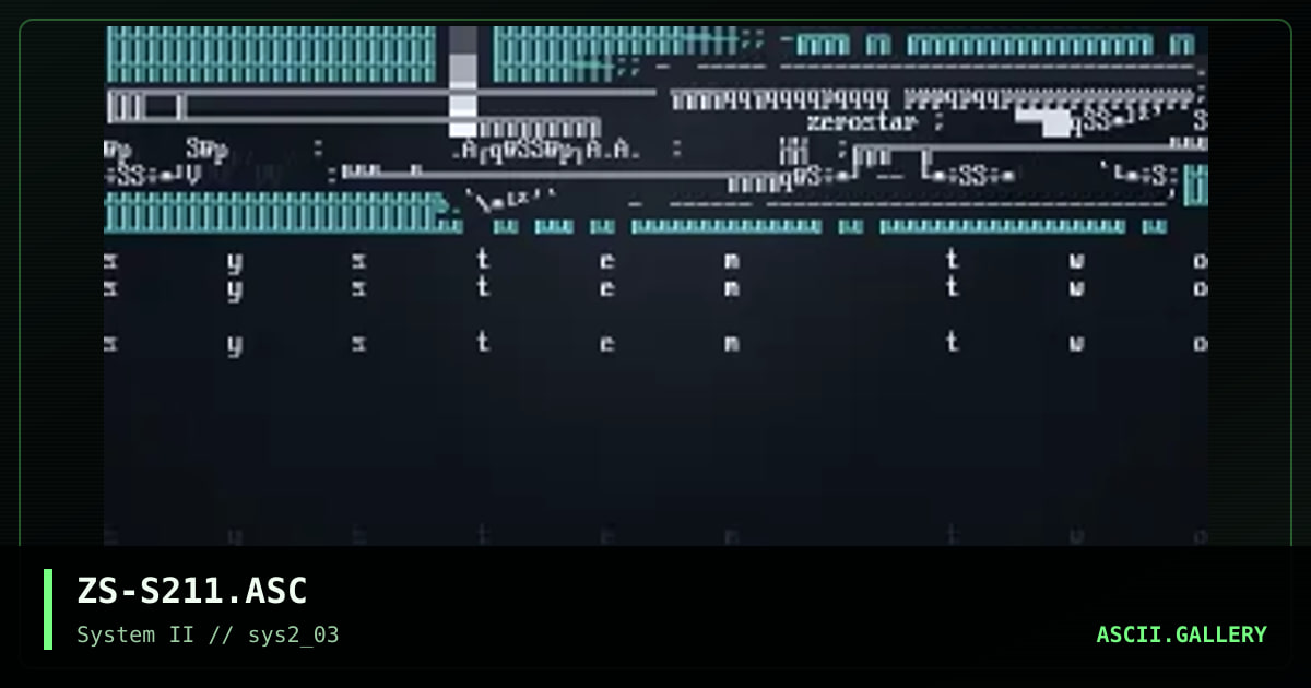 ZS-S211.ASC, by zerostar, 2000
