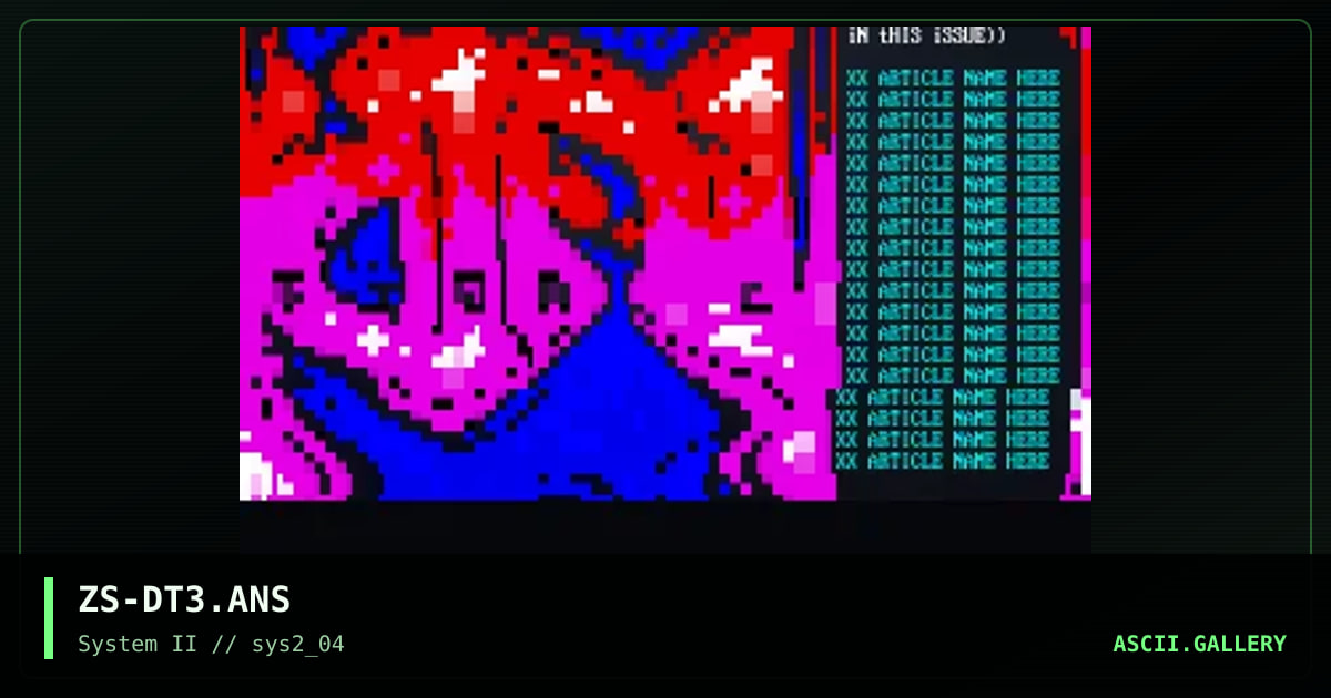 ZS-DT3.ANS, by zerostar, 2000