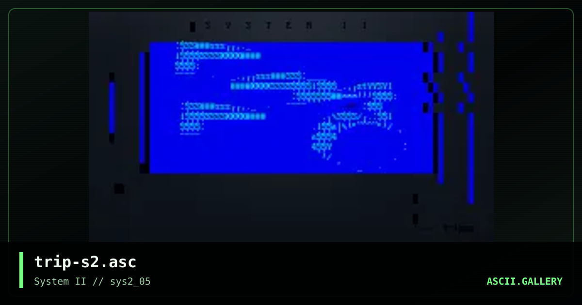 s2, by tripulogic, 2000