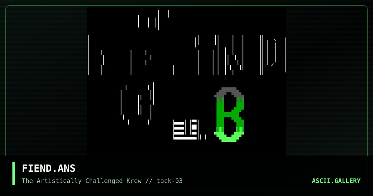 FIEND.ANS, by tack, 1995