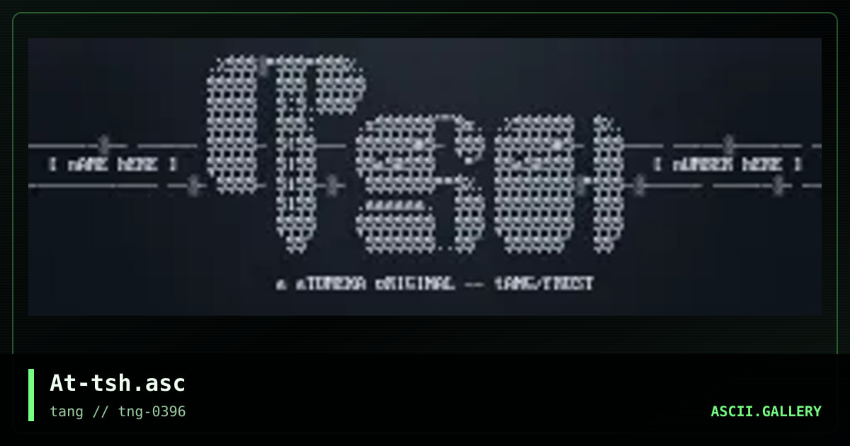 TSH, by atomeka, 1996