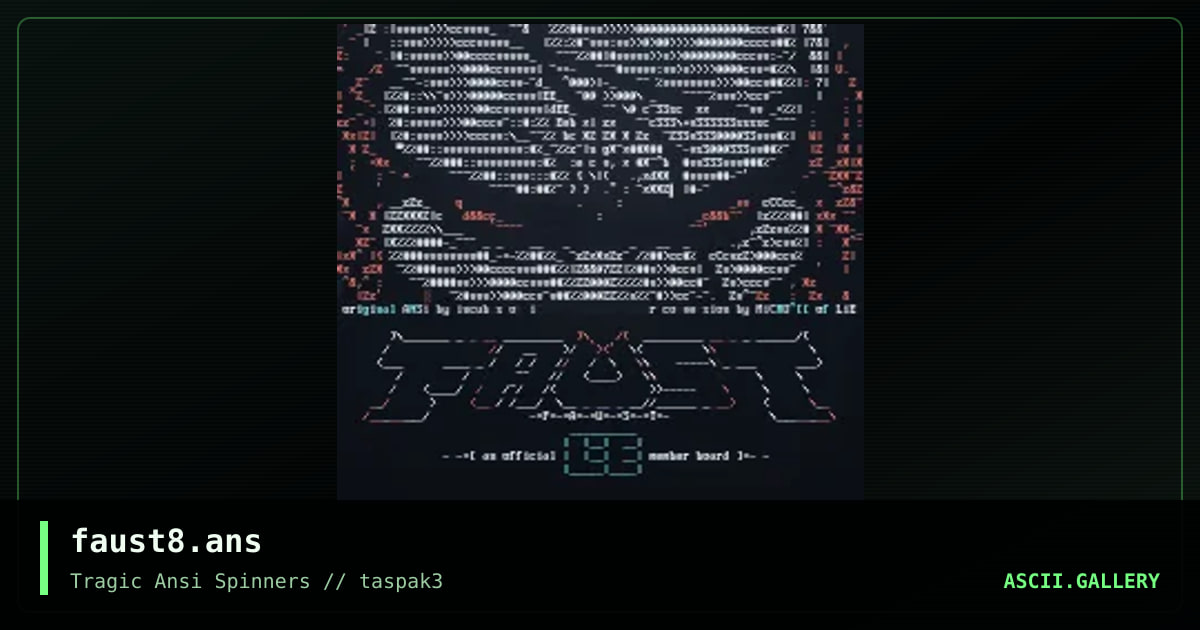 faust8.ans, by micro, 1995