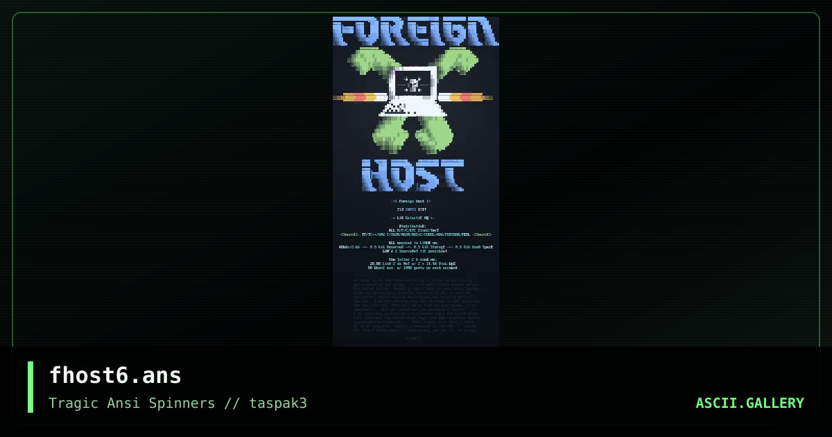 fhost6.ans, by micro, 1995