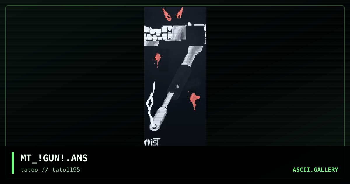 gun...!, by mist, 1995