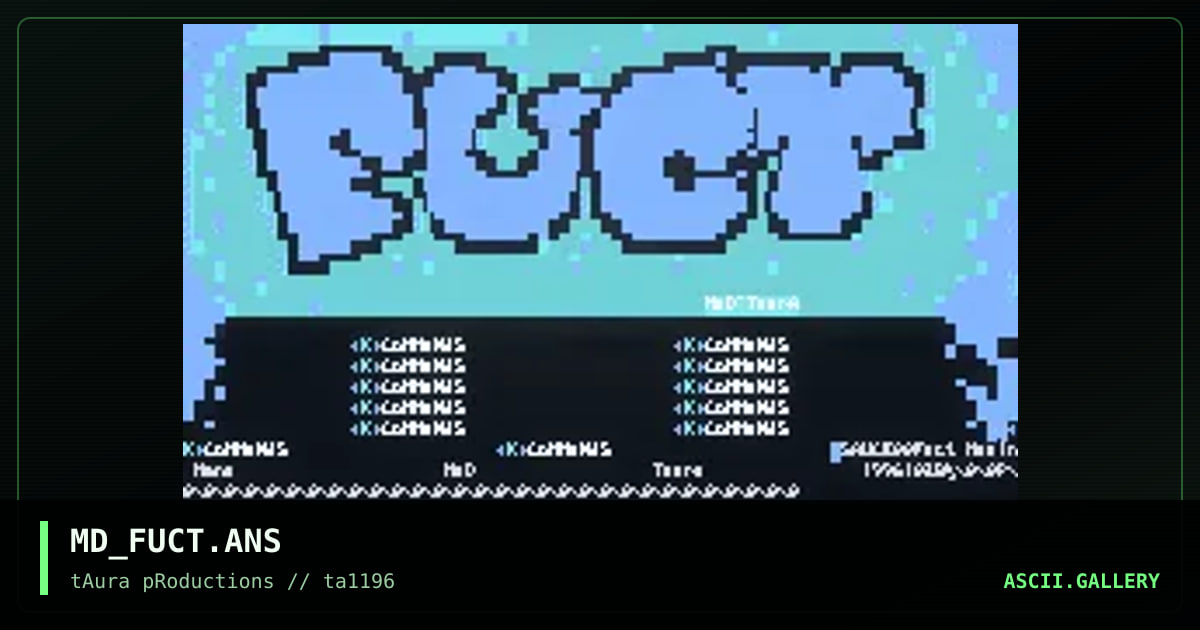 fuct menu template, by mud, 1996