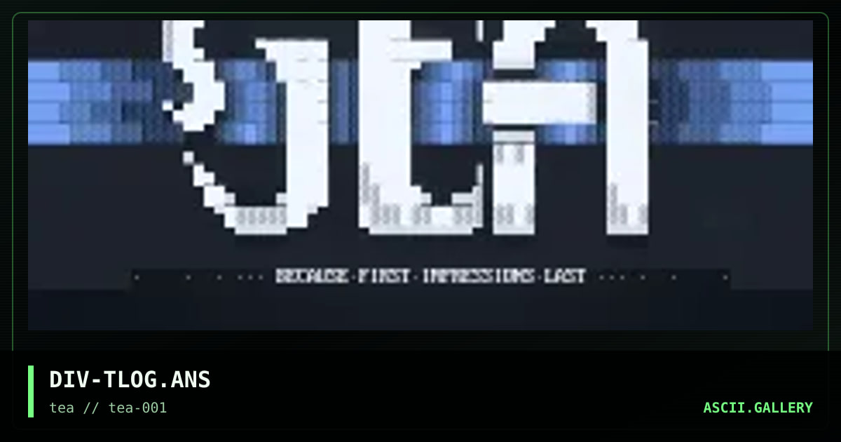 DIV-TLOG.ANS, by divine, 1994