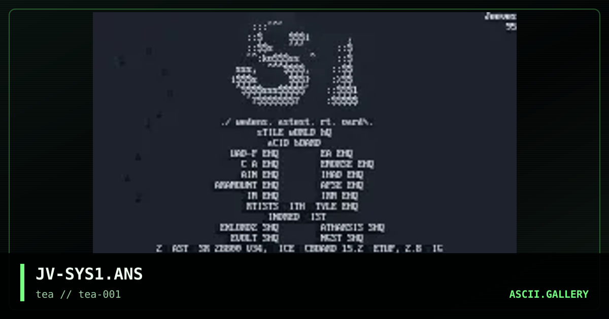 JV-SYS1.ANS, by jeeves, 1994