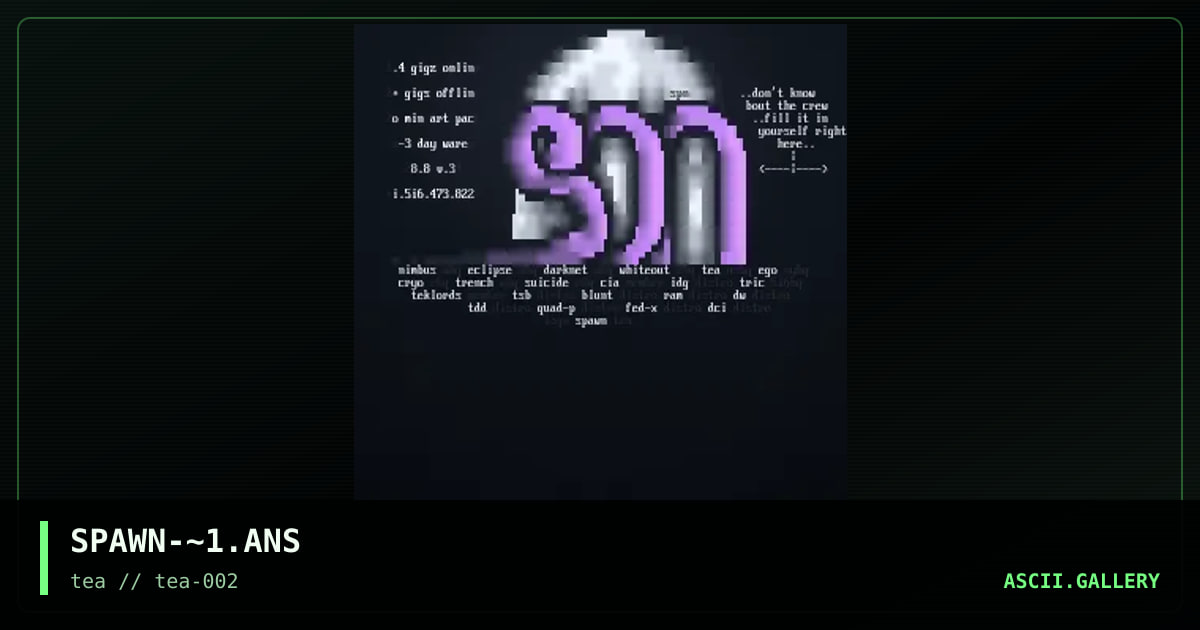 SPAWN-~1.ANS, by spawn, 1995