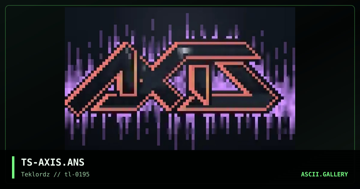TS-AXIS.ANS, by ts, 1995