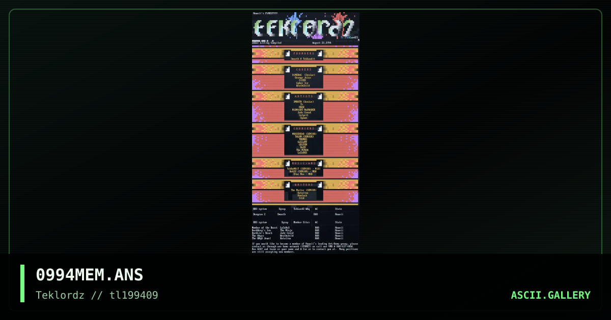 0994MEM.ANS, by untagged, 1994