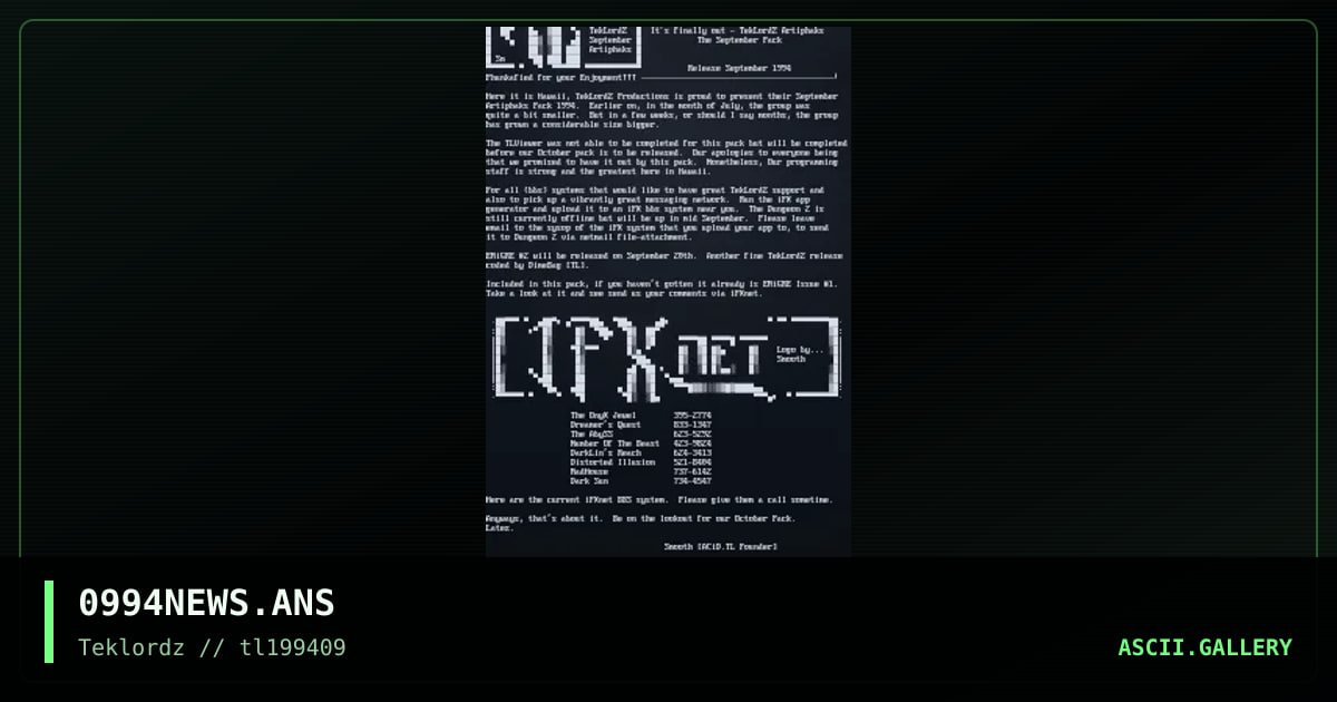 0994NEWS.ANS, by untagged, 1994