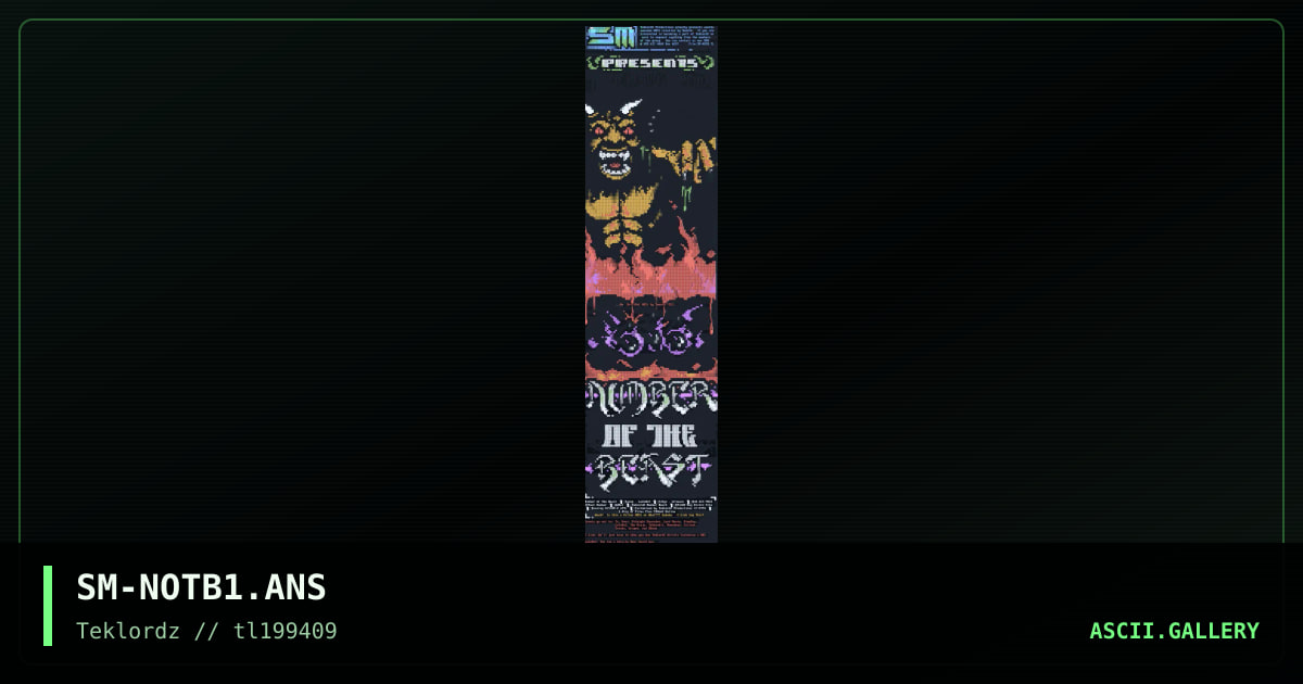 SM-NOTB1.ANS, by smooth, 1994
