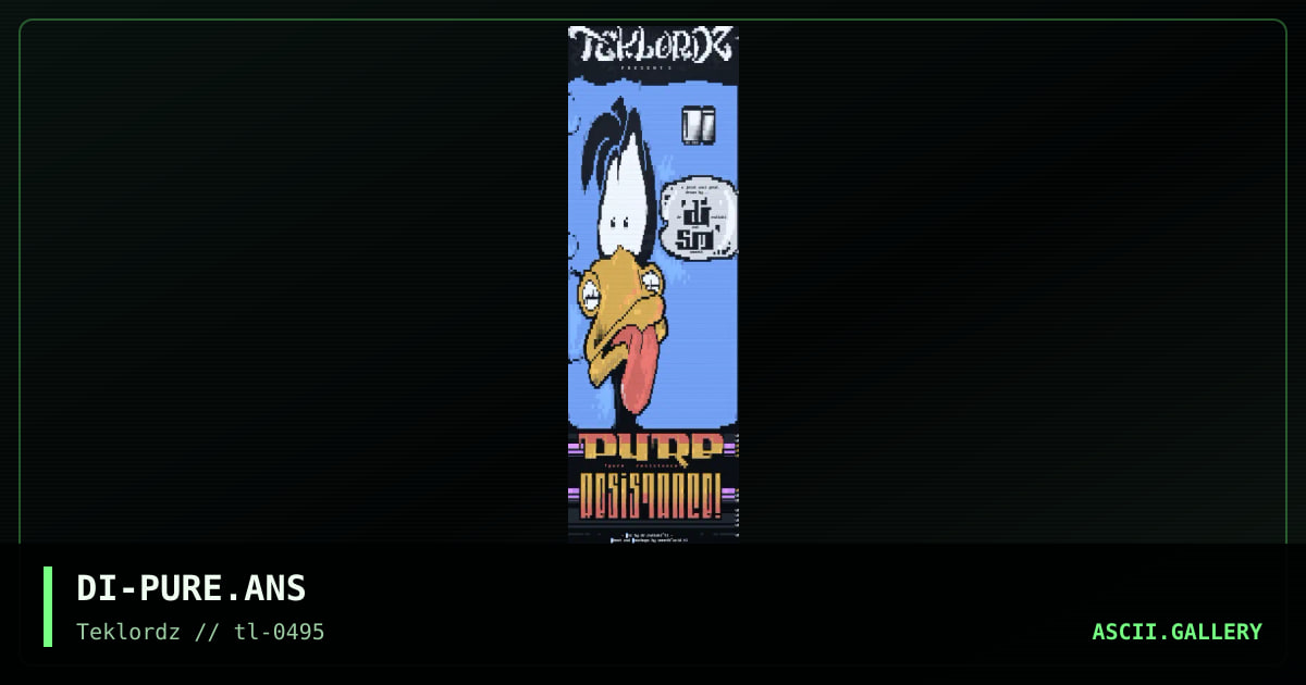 pure resistance!, by dr radiaki, 1995