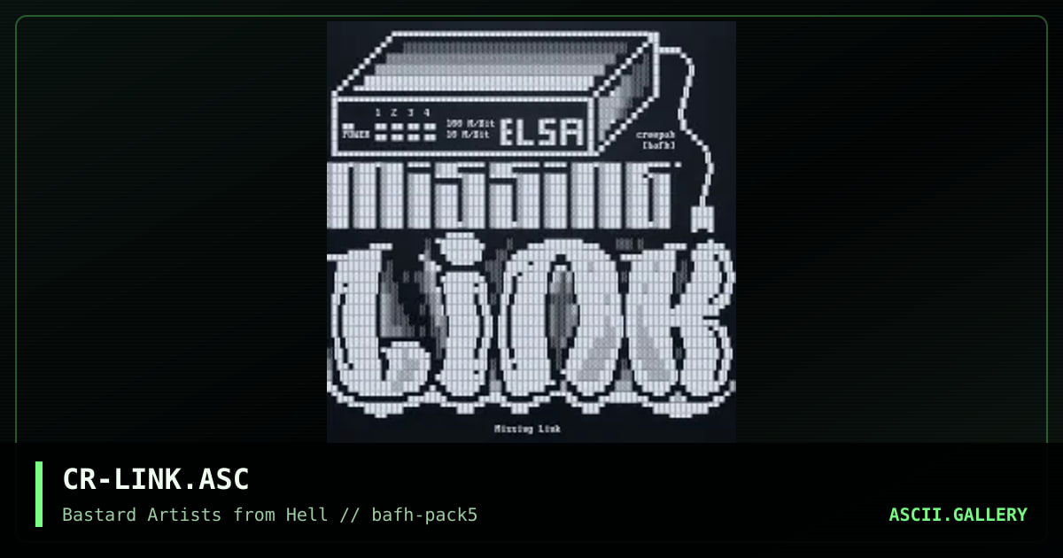 CR-LINK.ASC, by creepah, 2002