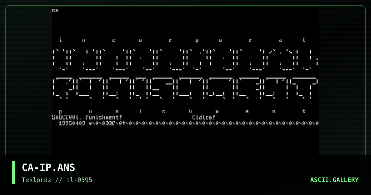 Incorporal Punishment, by cidica, 1995