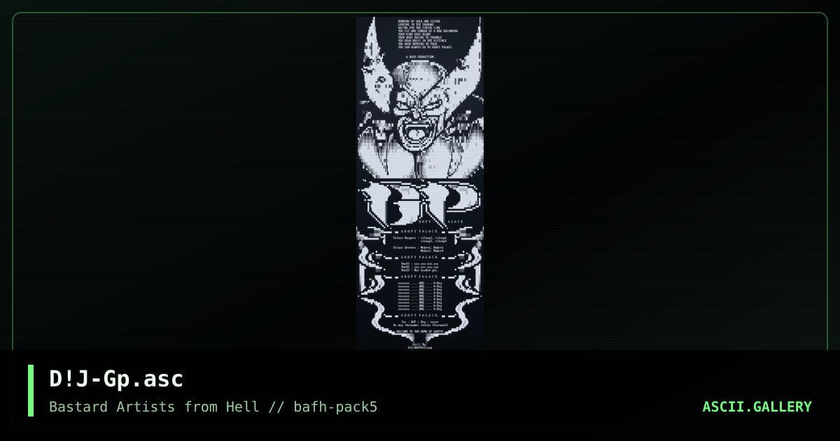 D!J-Gp.asc, by docjones, 2002