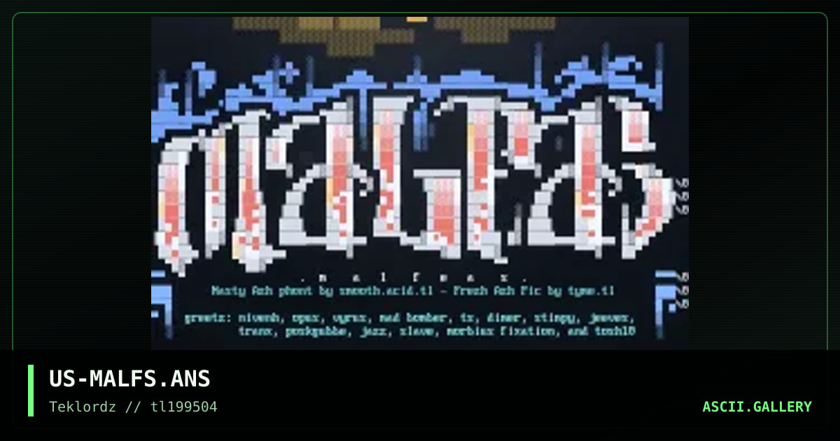 Malfeas, by smooth, tyme, 1995