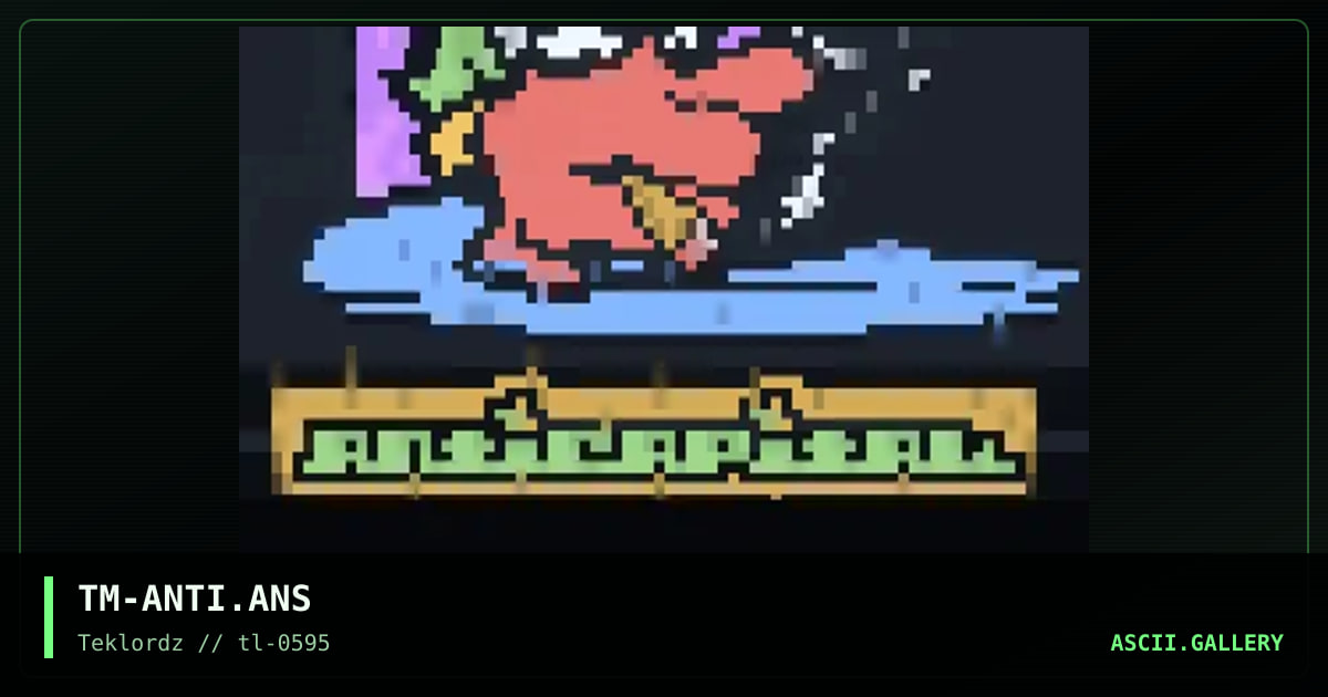 Anti Capital, by tyme, 1995
