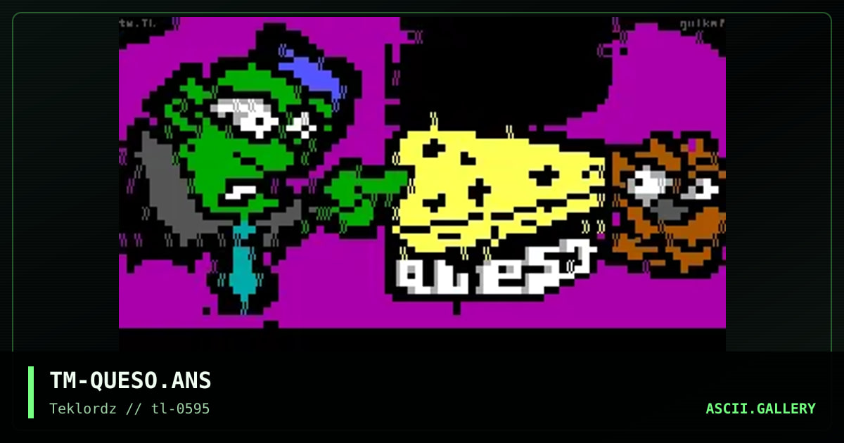 Queso Mag Interface, by tyme, 1995