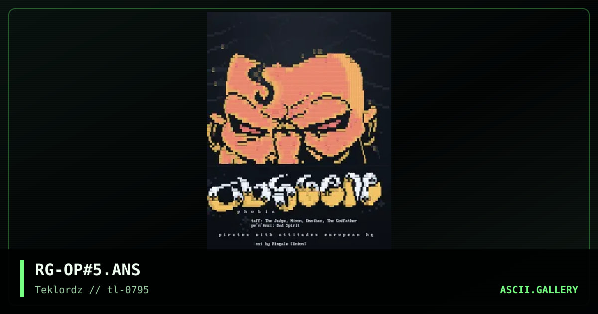 obscene phobia #5, by rimgale, 1995