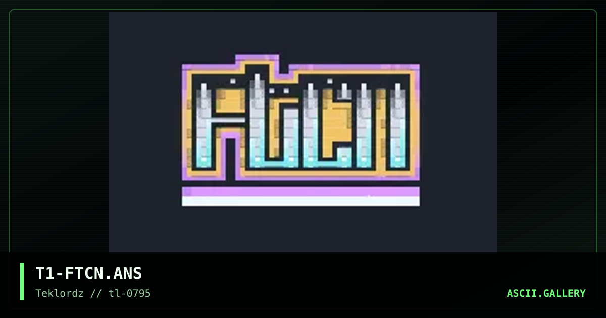 FTCN (FUCK THE COMPUTER NERDS), by tosh10, 1995