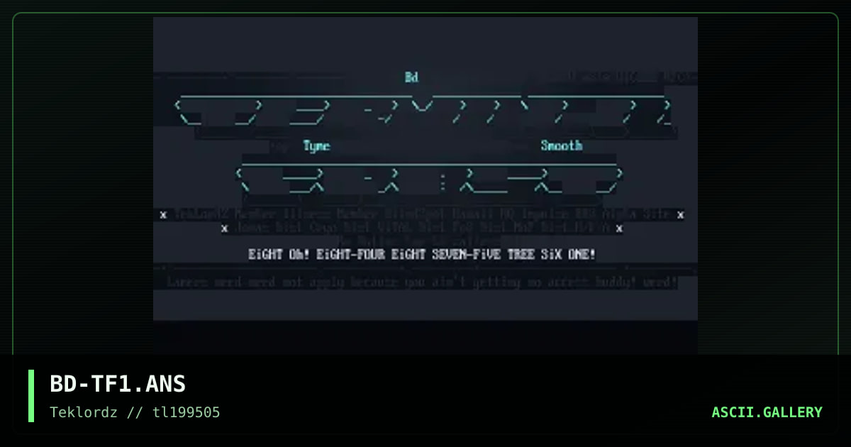 Terminal Frost, by bad sector, 1995