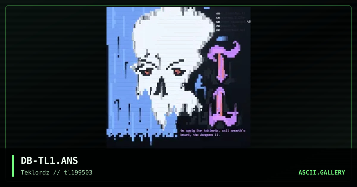 TekLordZ Promo, by diabolos, 1995
