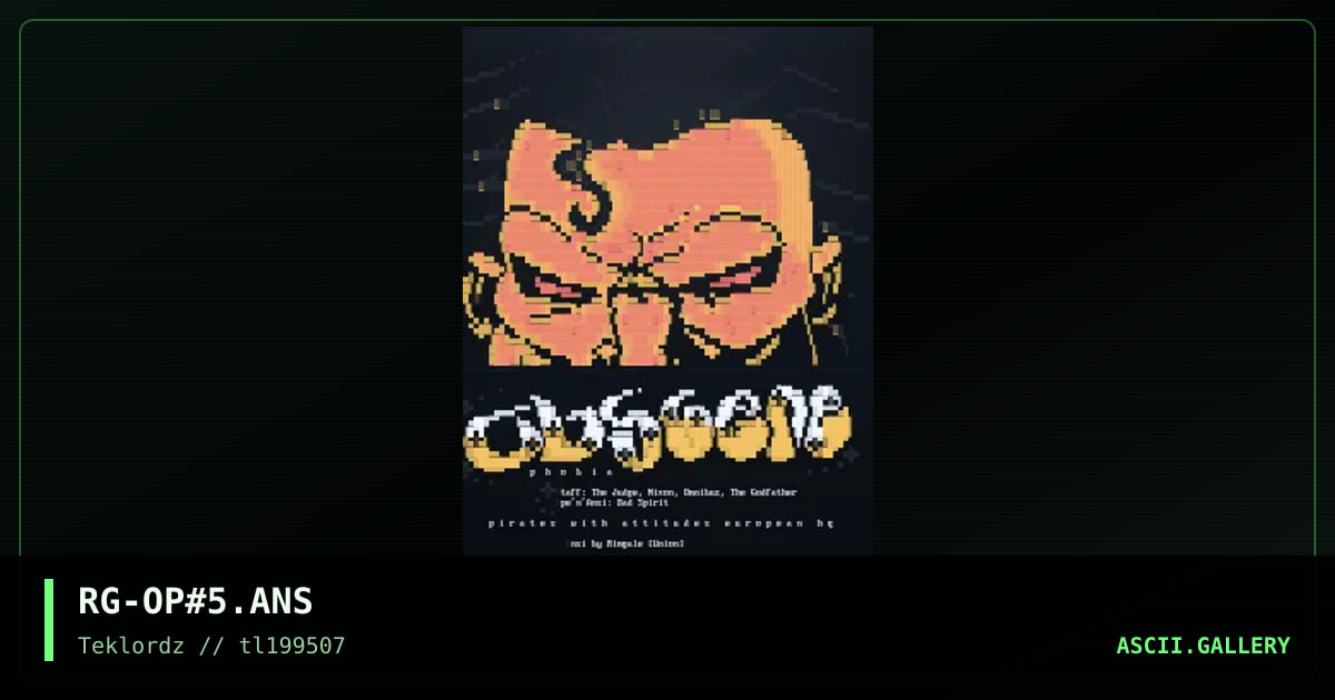 obscene phobia #5, by rimgale, 1995
