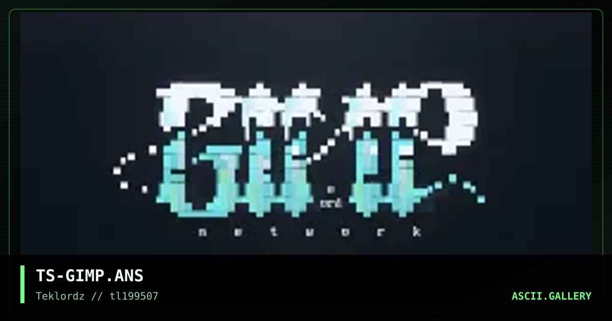 Gimp, by ts, 1995