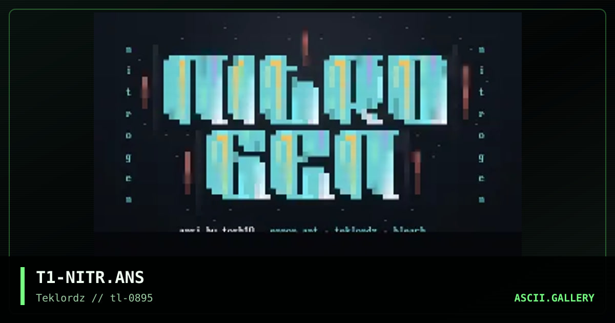 nitrogen, by tosh10, 1995