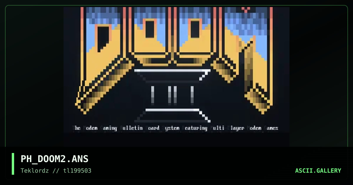 Doom II, by phatal, 1995