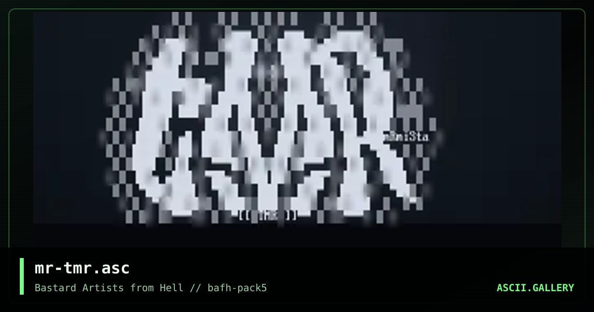 mr-tmr.asc, by mrmista, 2002