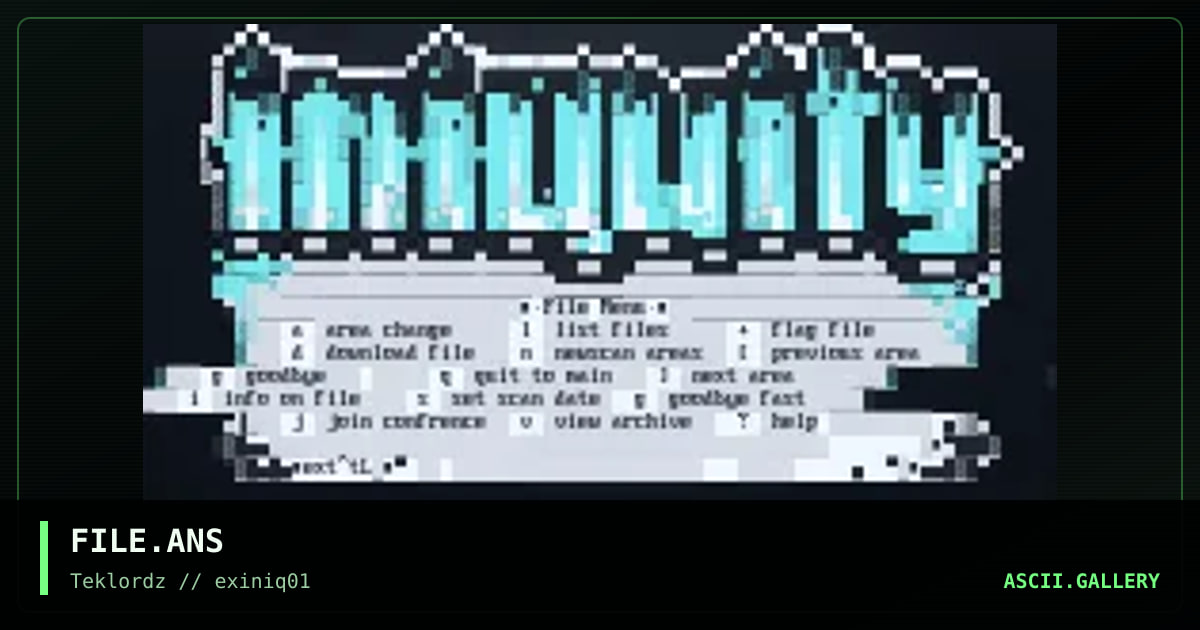 FILE.ANS, by extreme, 1995
