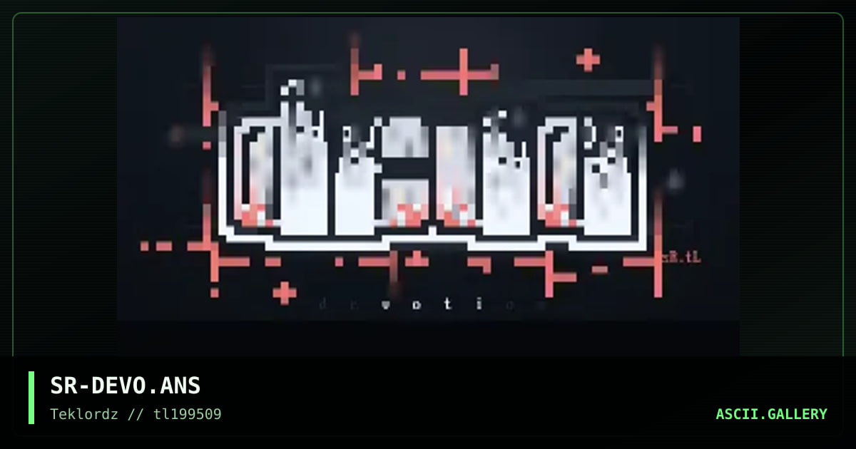 devotion promO, by shroom, 1995