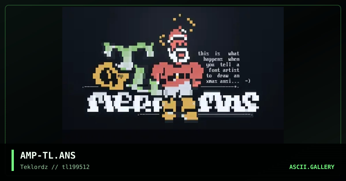 TekLordZ Promo, by amp, 1995