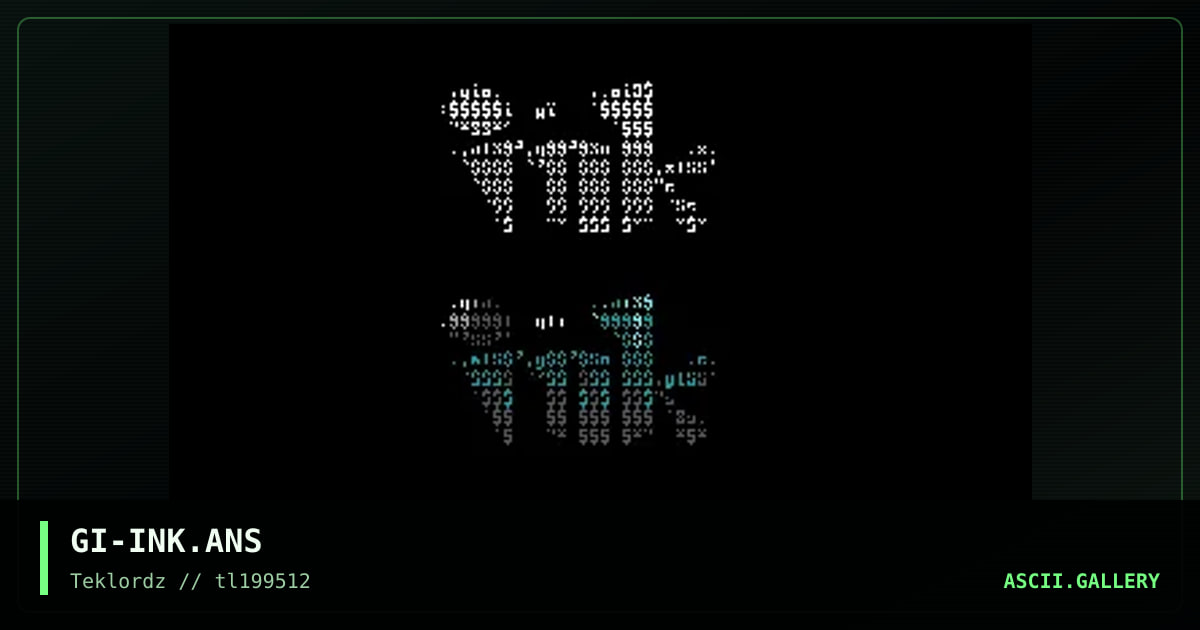 iNK! - 8o8.674.1673, by gigantor, 1995