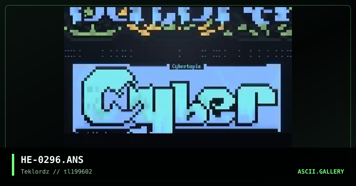 Hex 0296 Logo Colly, by hex, 1996