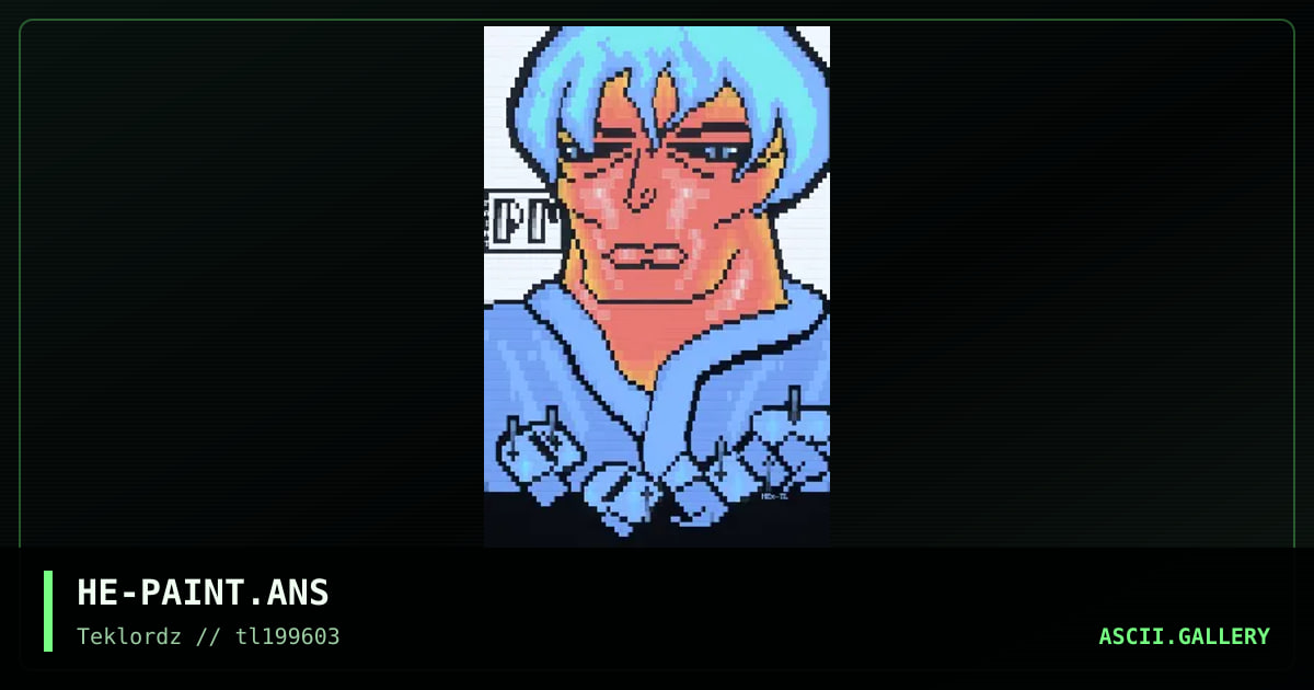 Paint, by hex, 1996