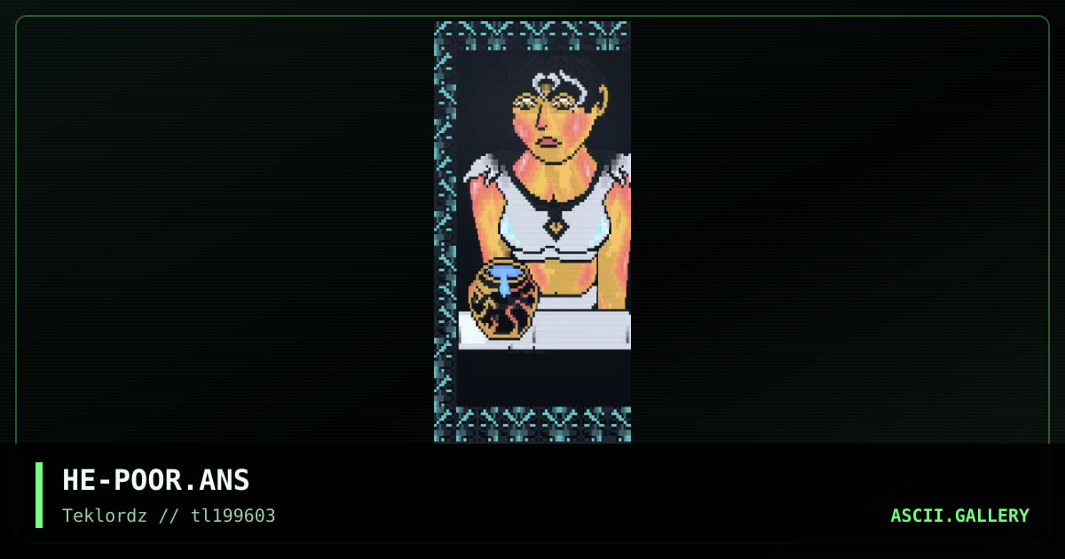 Poor, by hex, 1996