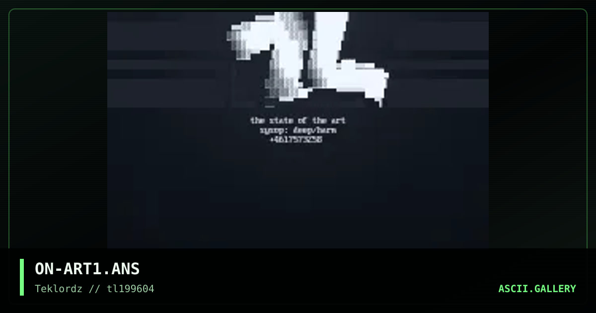 State of the Art, by o-tron, 1996
