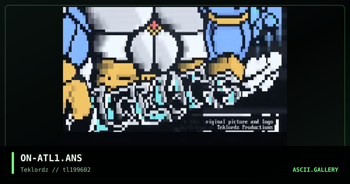 Atlantis, by o-tron, 1996