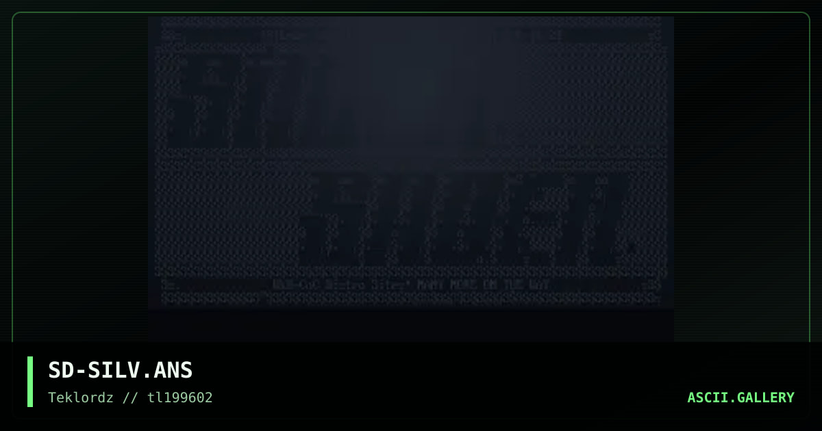 Silver Saber, by synthetic destroyer, 1996